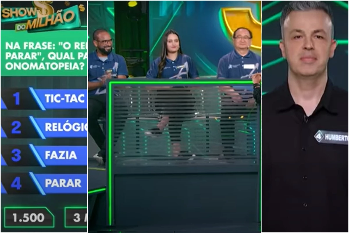 Universitários ajudam participante a responder pergunta quem nem todos saberiam no Show no Milhão 33 Universitarios ajudam participante a responder pergunta quem nem todos saberiam
