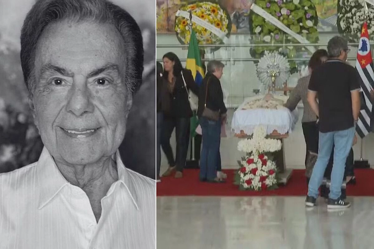 Velório de Agnaldo Rayol acontece sob forte comoção; cantor recebeu homenagem de Faustão na cerimônia 35 Velorio de Agnaldo Rayol acontece sob forte comocao cantor recebeu