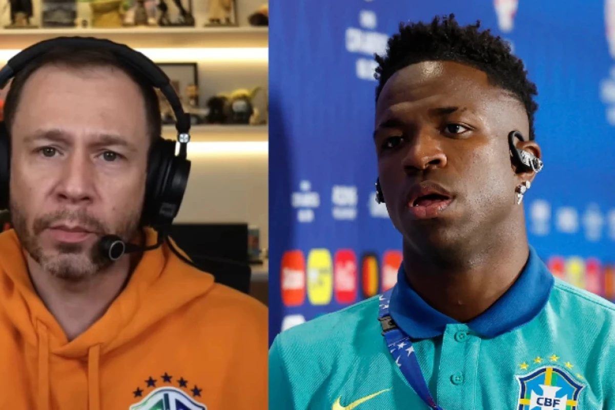Vídeo – Tiago Leifert defende Vini Jr. em polêmica sobre a Bola de Ouro: ‘Ele é hoje o número 1’ 31 Video – Tiago Leifert defende Vini Jr em polemica sobre