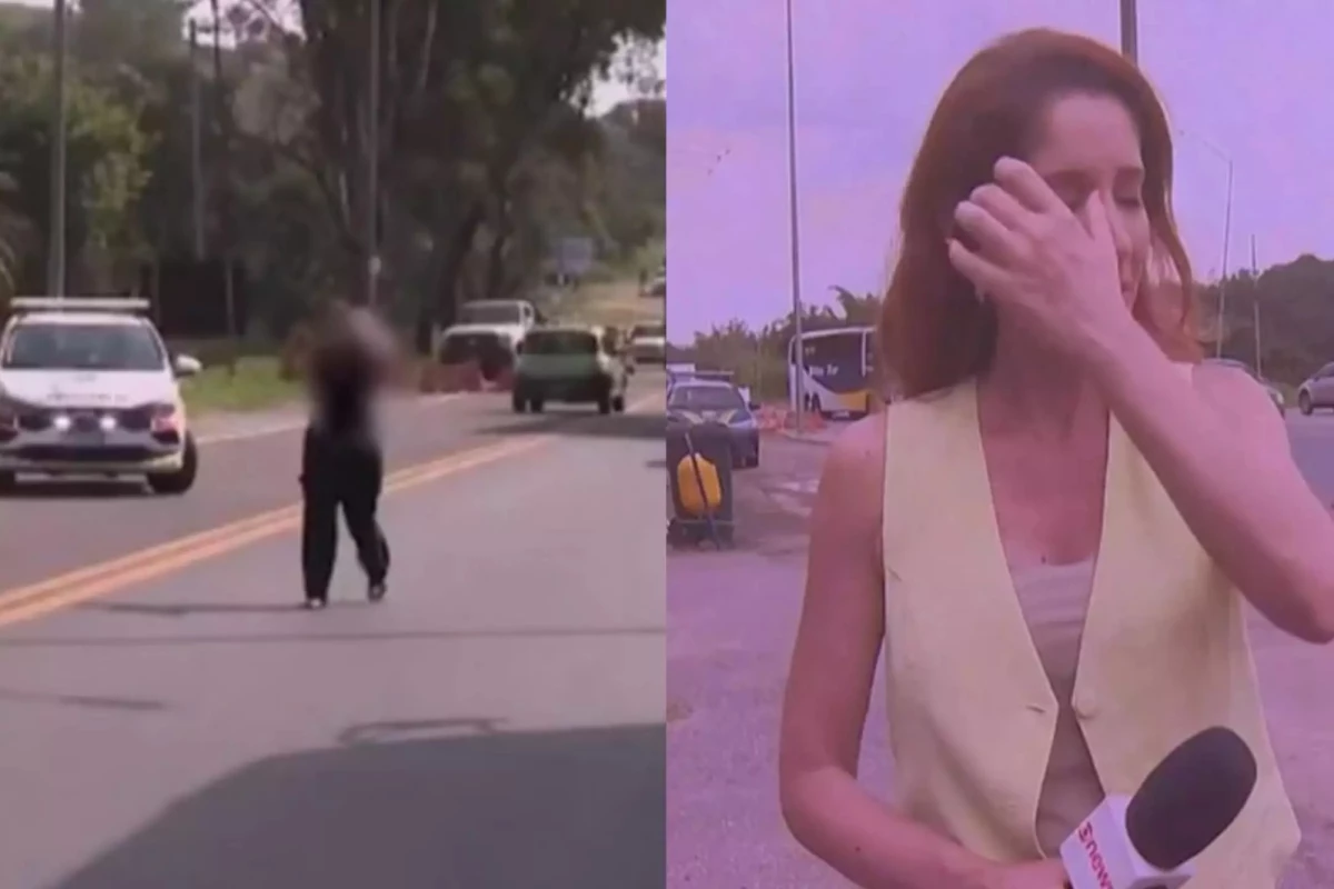 Vídeo – repórter da Globo vai aos prantos após relatar triste notícia que presenciou ao vivo: ‘A gente viu tudo’ 33 Video – reporter da Globo vai aos prantos apos relatar