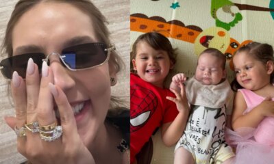 Virginia Fonseca se diverte com fotos 3×4 dos filhos para