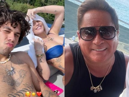 Virginia, Zé e Leonardo exibem joias que representam elo do cantor com os netos 31 Virginia, Zé e Leonardo exibem joias que representam elo do cantor com os netos