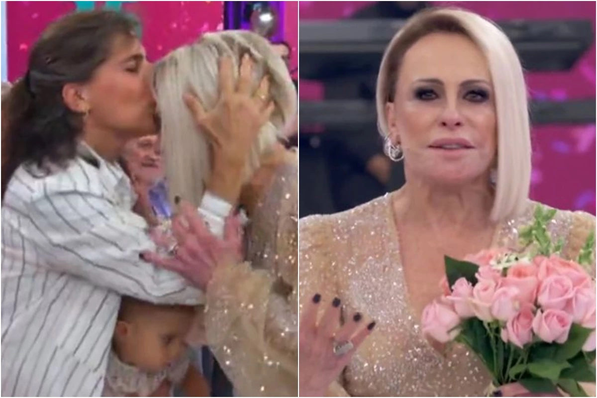 Ana Maria recebe visita da filha discreta no especial de 25 anos do Mais Você: ‘pedaço grande da família’ 37 Ana Maria recebe visita da filha discreta no especial de