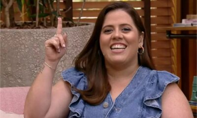 Ao anunciar que esta no quarto mes de gravidez Tati