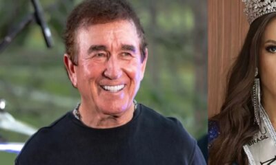 Aos 73 anos Amado Batista assume namoro com miss de