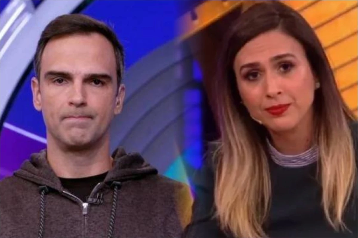 Após saída de Boninho da Globo, Tata Werneck coloca Tadeu Schmidt contra a parede com piada 33 Apos saida de Boninho da Globo Tata Werneck coloca Tadeu