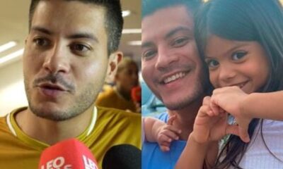 Arthur Aguiar comenta diagnostico da filha Estamos vendo o que
