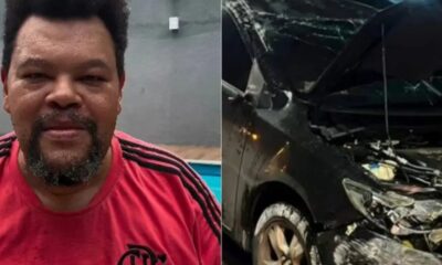 Babu Santana fala sobre acidente grave que sofreu e mostra