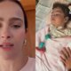 Com Guilhermina internada Leticia Cazarre atualiza quadro de saude da