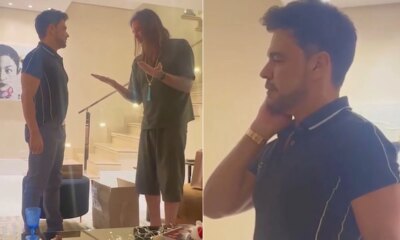 Dado Dolabella presenteia Zeze com algo inusitado em amigo oculto