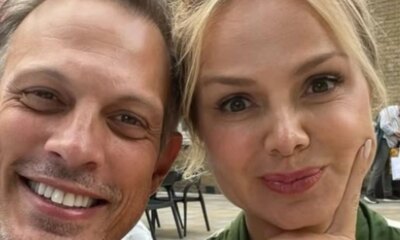 Discreta Eliana celebra aniversario do marido Adriano Ricco com homenagem