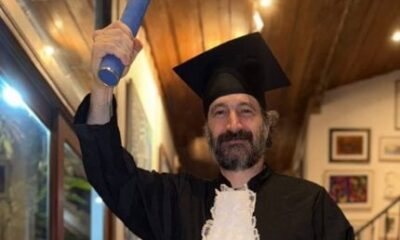 Distante das novelas Caco Ciocler se forma em Biologia e