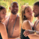 Domingou Paolla Oliveira danca agarradinha com Diogo Nogueira e comemora