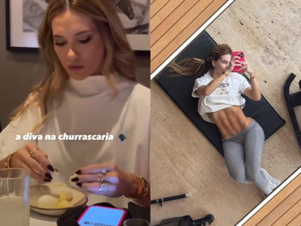 E a Dieta do Ovo ataca novamente! Virginia mantém foco até em churrascaria 31 E a Dieta do Ovo ataca novamente! Virginia mantém foco até em churrascaria