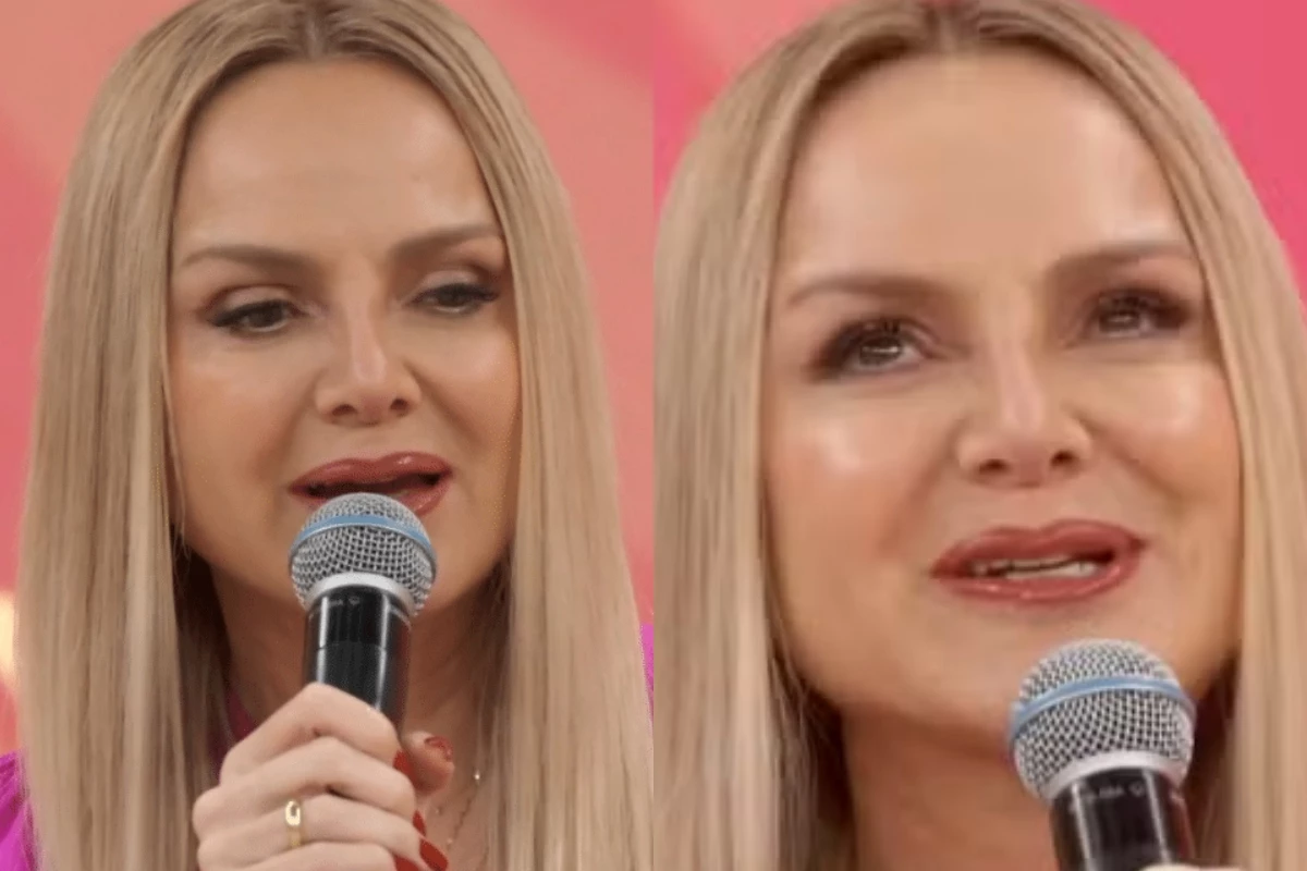 Eliana não suporta a fortíssima emoção e segura as lágrimas ao vivo na TV Globo 31 Eliana nao suporta a fortissima emocao e segura as lagrimas