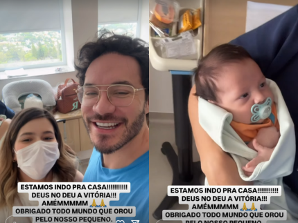 Eliezer comemora alta do filho Ravi após quase um mês internado: “felicidade” 31 Eliezer comemora alta do filho Ravi após quase um mês internado: “felicidade”