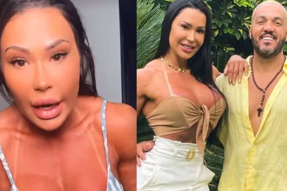 Entrevista de Gracyanne que ainda irá ao ar terá grave acusação contra Belo que foi o estopim da separação 31 Entrevista de Gracyanne que ainda ira ao ar tera grave
