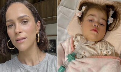 Esposa de Cazarre desabafa sobre internacao da filha ela se