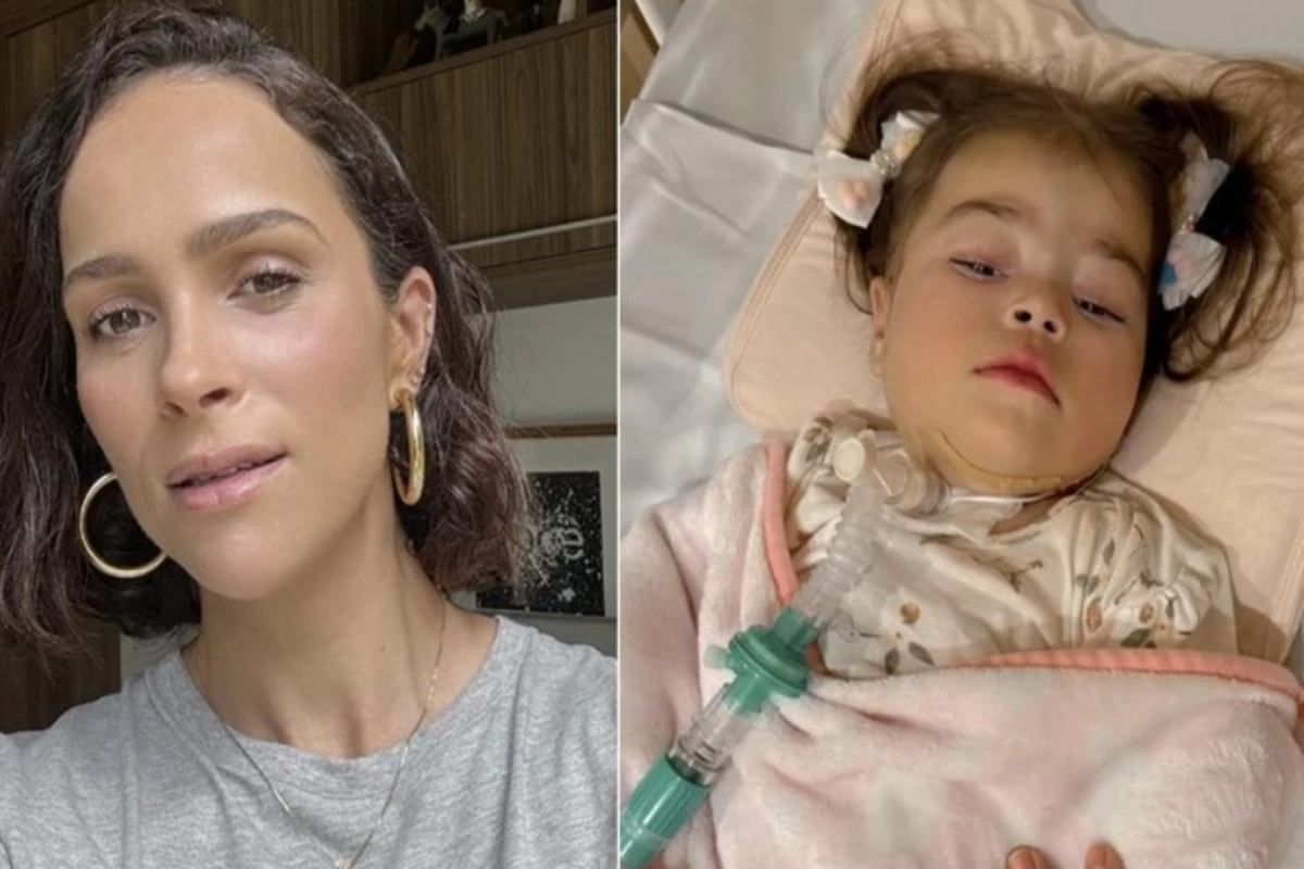 Esposa de Cazarre desabafa sobre internacao da filha ela se