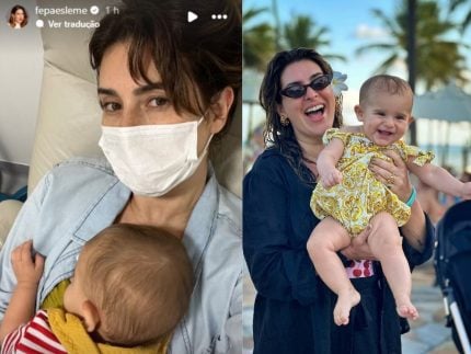 Fernanda Paes Leme revela que filha de 8 meses passou por uma virose 31 Fernanda Paes Leme revela que filha de 8 meses passou