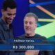 Jovem fatura bolada no Quem Quer Ser Um Milionario e