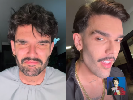 Luan Pereira muda o visual e ri de si mesmo ao ser comparado com Zé Bonitinho 31 Luan Pereira muda o visual e ri de si mesmo