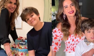 Luciana Gimenez conta perrengue do filho em voo economico enquanto