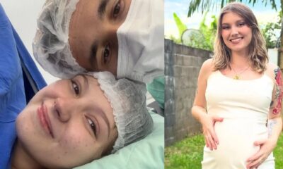 Lutando contra cancer Isabel Veloso da a luz ao seu