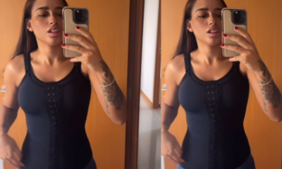 MC Loma mostra nova cinturinha depois de fazer Lipo HD