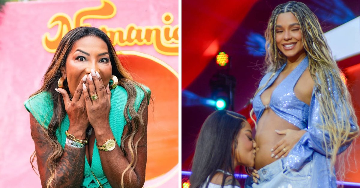 Mãe de Ludmilla responde quem é o pai do bebê de Brunna e da filha 31 Mae de Ludmilla responde quem e o pai do bebe