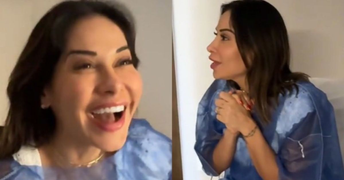 Maira Cardi celebra resultado de exame do primeiro filho com