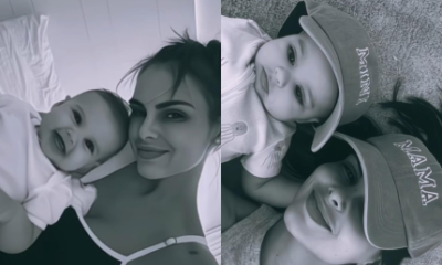 Mamae coruja Amanda Kimberlly posta novas fotos com a terceira