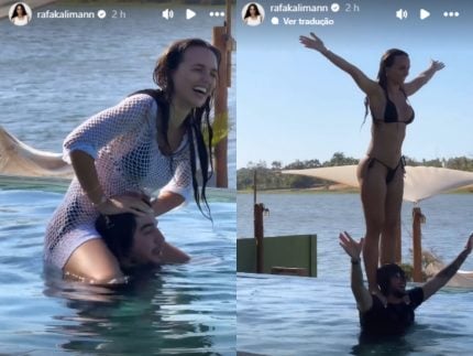 Mas já? Rafa Kalimann e Nattan não se desgrudam e vão passar o Natal juntos 31 Mas ja Rafa Kalimann e Nattan nao se desgrudam e