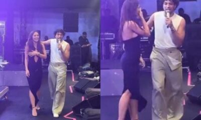 Nattan chama Rafa Kalimann para palco e se declara durante