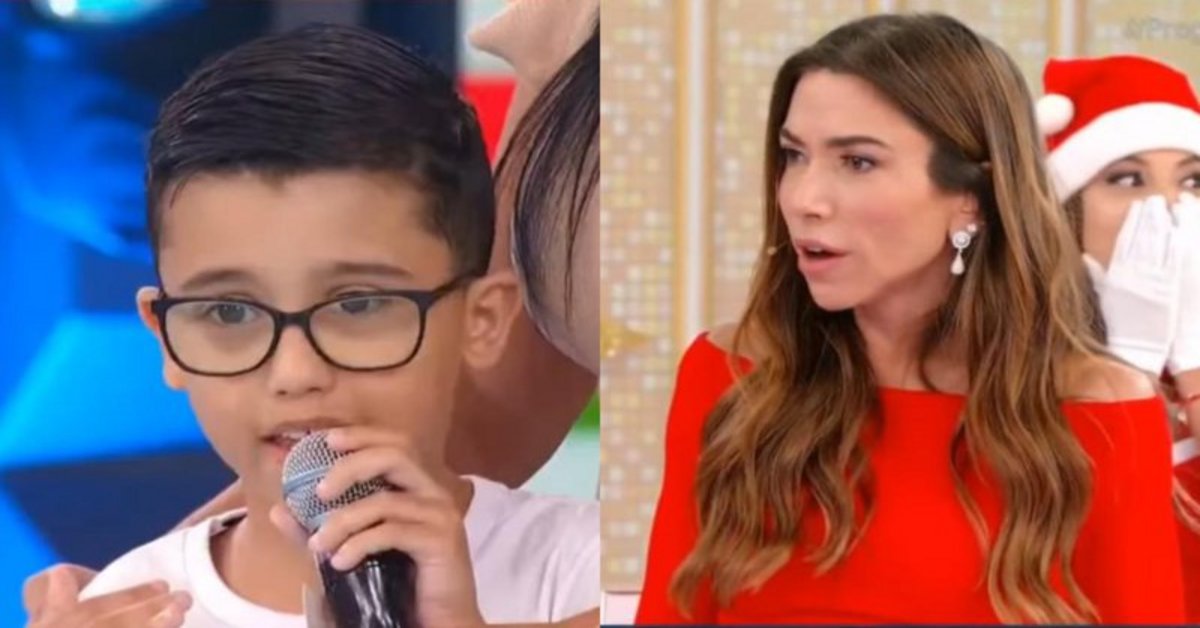 No SBT, menino ganha prêmio, agradece a Globo e Patrícia Abravanel reage 31 No SBT menino ganha premio agradece a Globo e Patricia