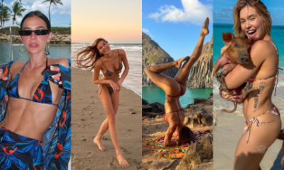 No ano mais quente da historia famosas curtiram praias no