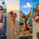 No ano mais quente da historia famosas curtiram praias no