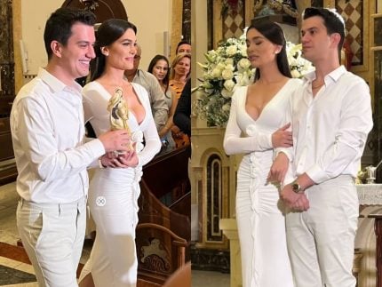 O amor venceu! Hugo, dupla de Guilherme, se casa com Juliete de Pieri 31 O amor venceu Hugo dupla de Guilherme se casa com