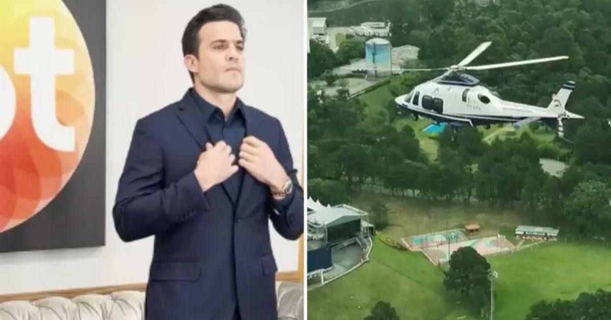Pablo Marçal anuncia contrato no SBT e chega de helicóptero na emissora: 'Primeiro dia de CLT' 31 Pablo Marcal anuncia contrato no SBT e chega de helicoptero