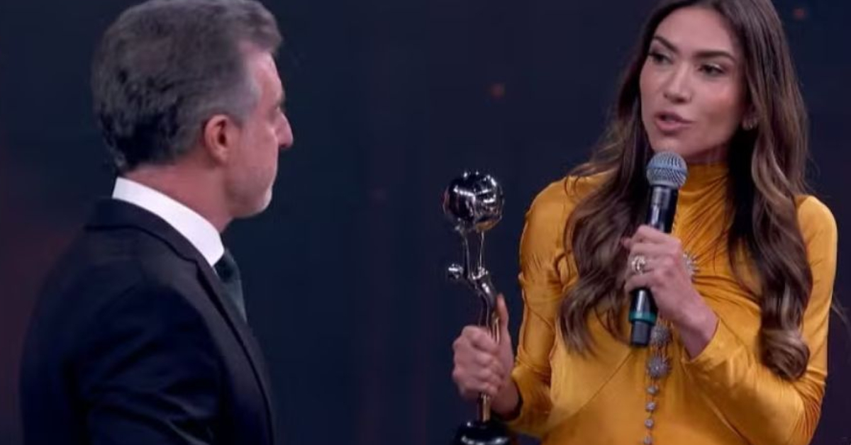 Patricia Abravanel revela ter recebido ligacao de Huck apos premio