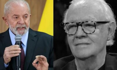 Presidente Lula se pronuncia apos a morte de Ney Latorraca