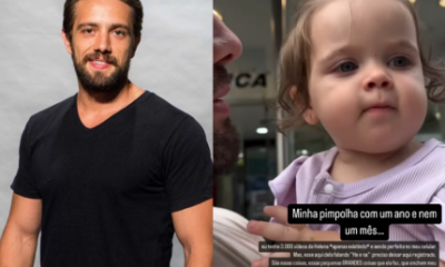 Rafael Cardoso se declara para filha cacula Helena Tudo que