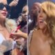 Rihanna rouba a cena em show de Mariah Carey e