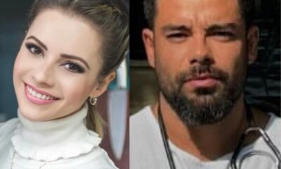 Sandy rompe o silencio sobre rumores de romance com medico