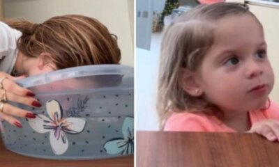 Susto de filha de Virginia Fonseca apos ver a mae