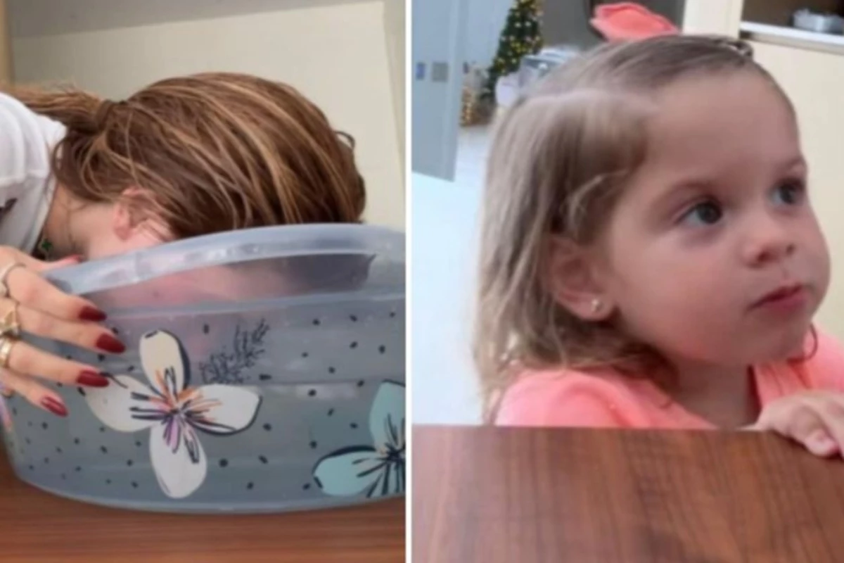 Susto de filha de Virginia Fonseca após ver a mãe com o rosto inchado gera reação inusitada: ‘Mamãe biruta’ 35 Susto de filha de Virginia Fonseca apos ver a mae