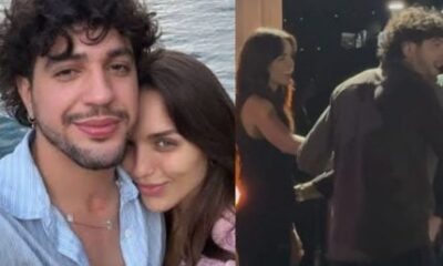 Ta ficando serio Rafa Kalimann acompanha Nattanzinho em gravacao de