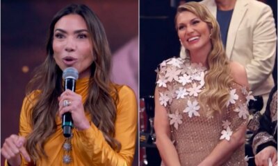 Video apos indiretas Patricia Abravanel reencontra Livia Andrade e toma