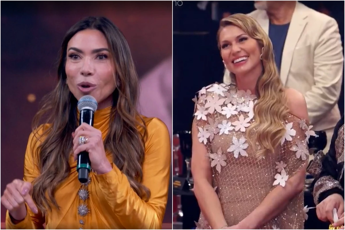 Lívia Andrade não se cala após ocorrido com Patrícia Abravanel ao vivo no Melhores do Ano 33 Video apos indiretas Patricia Abravanel reencontra Livia Andrade e toma