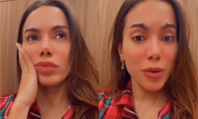 Video mostra Anitta desesperada em pleno Natal e ela fez